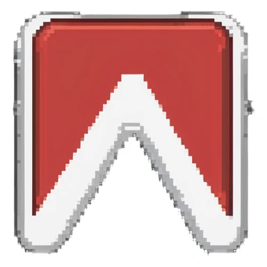 YouTube logo, red play button with white play triangle sticker