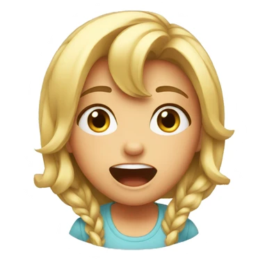 GIRL SURPRISED sticker