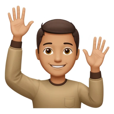 Mason 67 make the do the hands one up and one down palms facing up arms straight out sticker