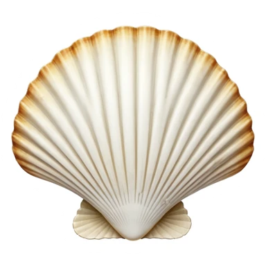 St. James scallop shell pilgrim symbol sticker