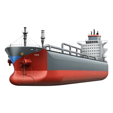 oil tanker side view sticker