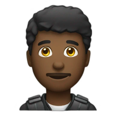 Black man photographer sticker