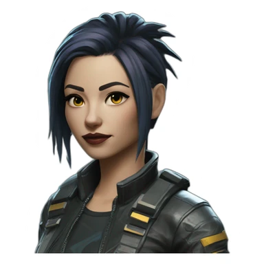 judy-cyberpunk-2077 sticker