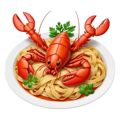 Lobster fra diavolo  sticker
