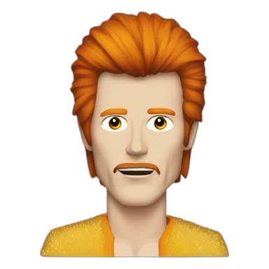 Ziggy Stardust sticker