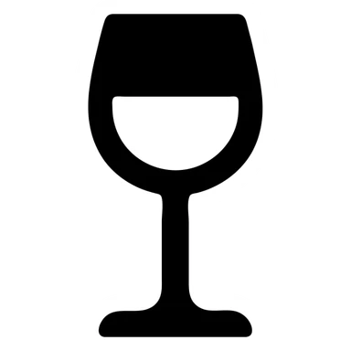 wine glass sticker