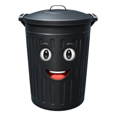 make an emoji as a reminder of me taking out the garbge sticker