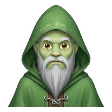 a big troll wizard sticker