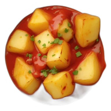 patatas-bravas-bowl-hot-sauce-drizzle sticker