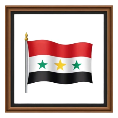 Independent Syria flag sticker