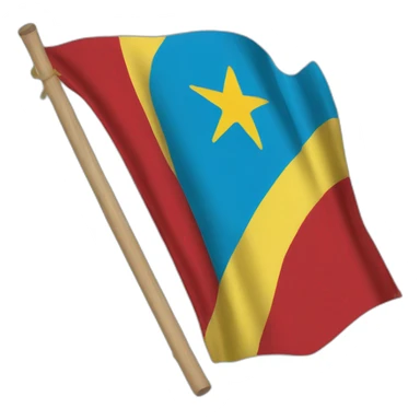 drapeau congo sticker