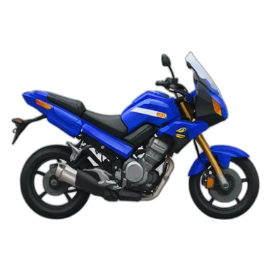 Moto yamaha pixel art sticker