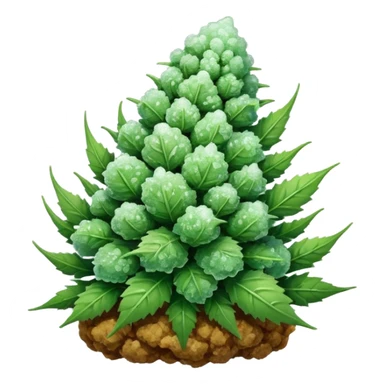 Weed nugs sticker