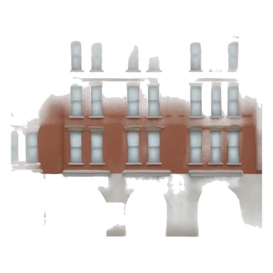 NYC style building  sticker