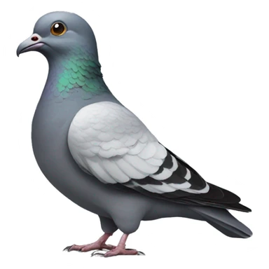 pigeon with no jawl sticker