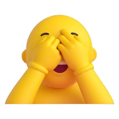 A human thinking emoji sticker