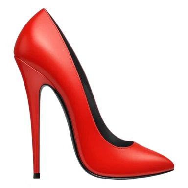 red high heels sticker