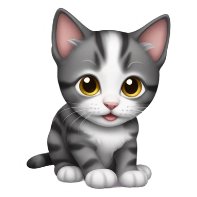Kitten sticker