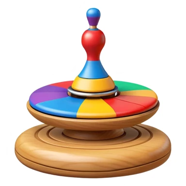 spinning top sticker