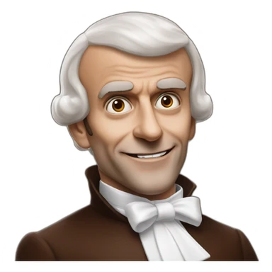 Emmanuel Macron as Count Chocula sticker