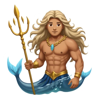 atlantis man OF THE SEA sticker