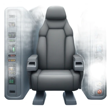 Spaceship’s captain’s seat sticker