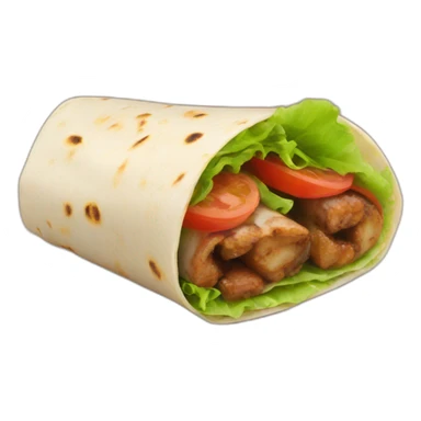 kebab wrap sticker