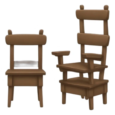 Silla escuela sticker