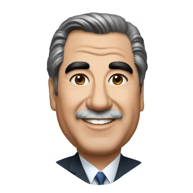 Emomali Rahmon president of Tajikistan sticker