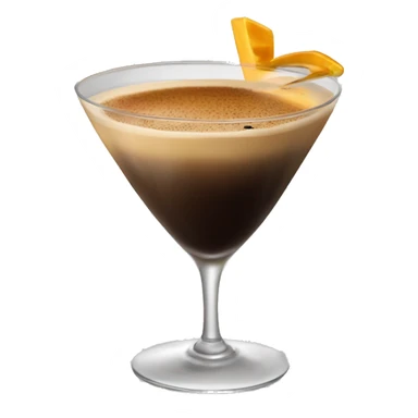 luxurious espresso martini cocktail sticker