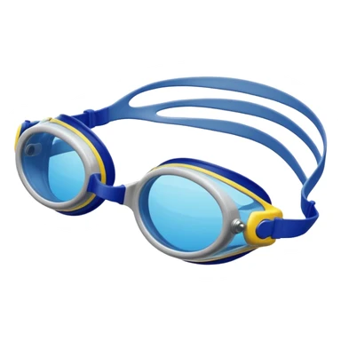 swimming goggles sticker