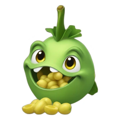 Sherk qui mange des patates sticker