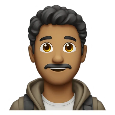 A guy named “arsalan” saying get lost sticker