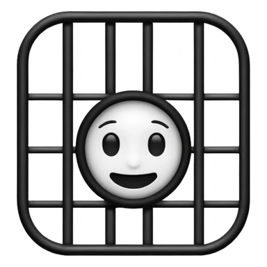 Jail emoji sticker
