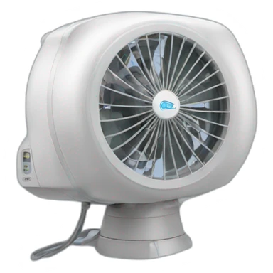 Ventilador de aire sticker