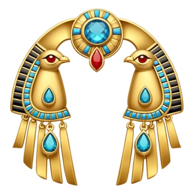 Egyptian takı with Gold Details sticker