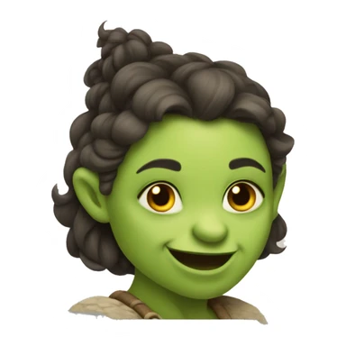 Fiona the ogre sticker