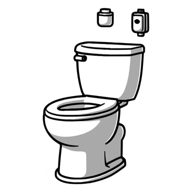 skibidi toilet with a face sticker