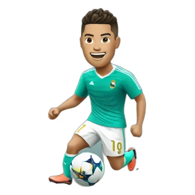 Ronaldo célébration sticker