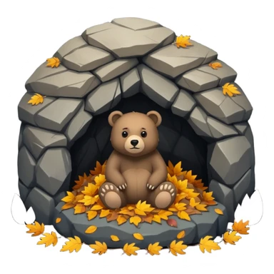 bear cave sticker