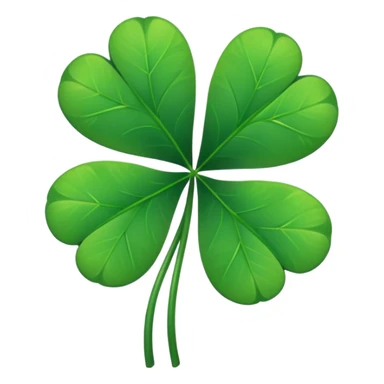 four leaf clover sticker