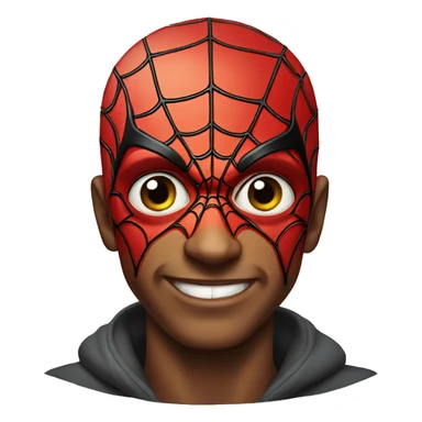 Spiderman iphone emoji sticker