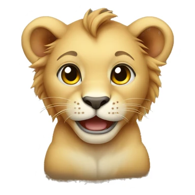 Baby lion  sticker
