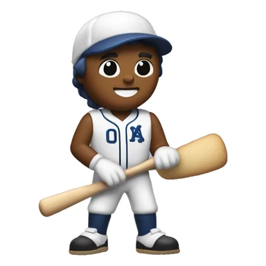 Batter up cookies sticker