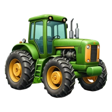 forest tractor sticker