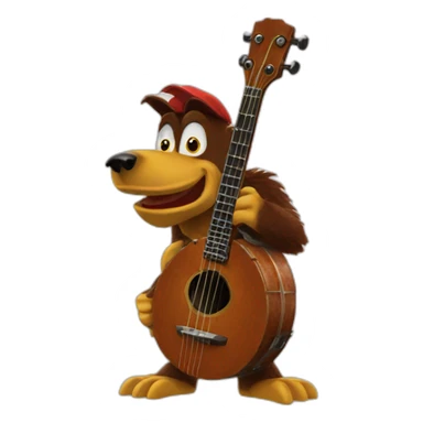 Banjo kazooie sticker