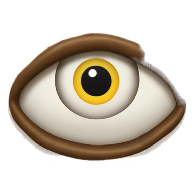 A emoji that’s like 🙂 but one eye twitching sticker