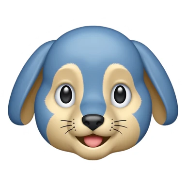 Blue tick emoji sticker