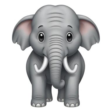 elephant freaking sticker