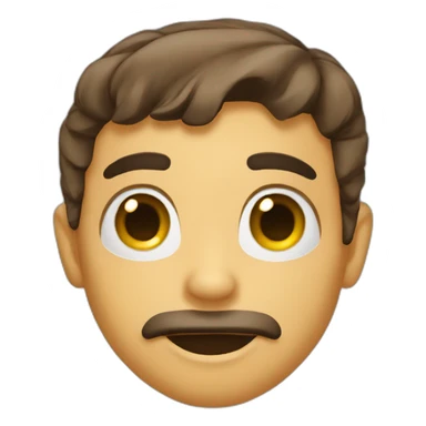 love eyes and drooling sticker